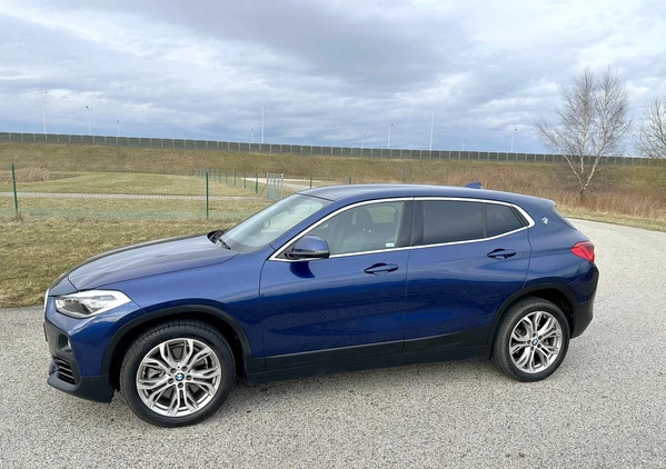 BMW X2 cena 94999 przebieg: 52000, rok produkcji 2018 z Sompolno małe 46